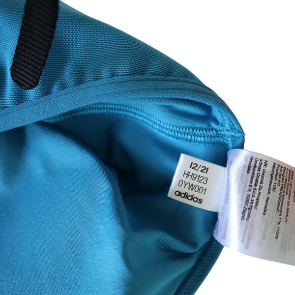 Adidas X Parley Womens Coreflow Aeroready Sports Bra Size XL Craft Blue Cutout - Picture 7 of 9